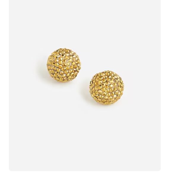 J Crew Crystal ball earrings - Picture 1 of 1